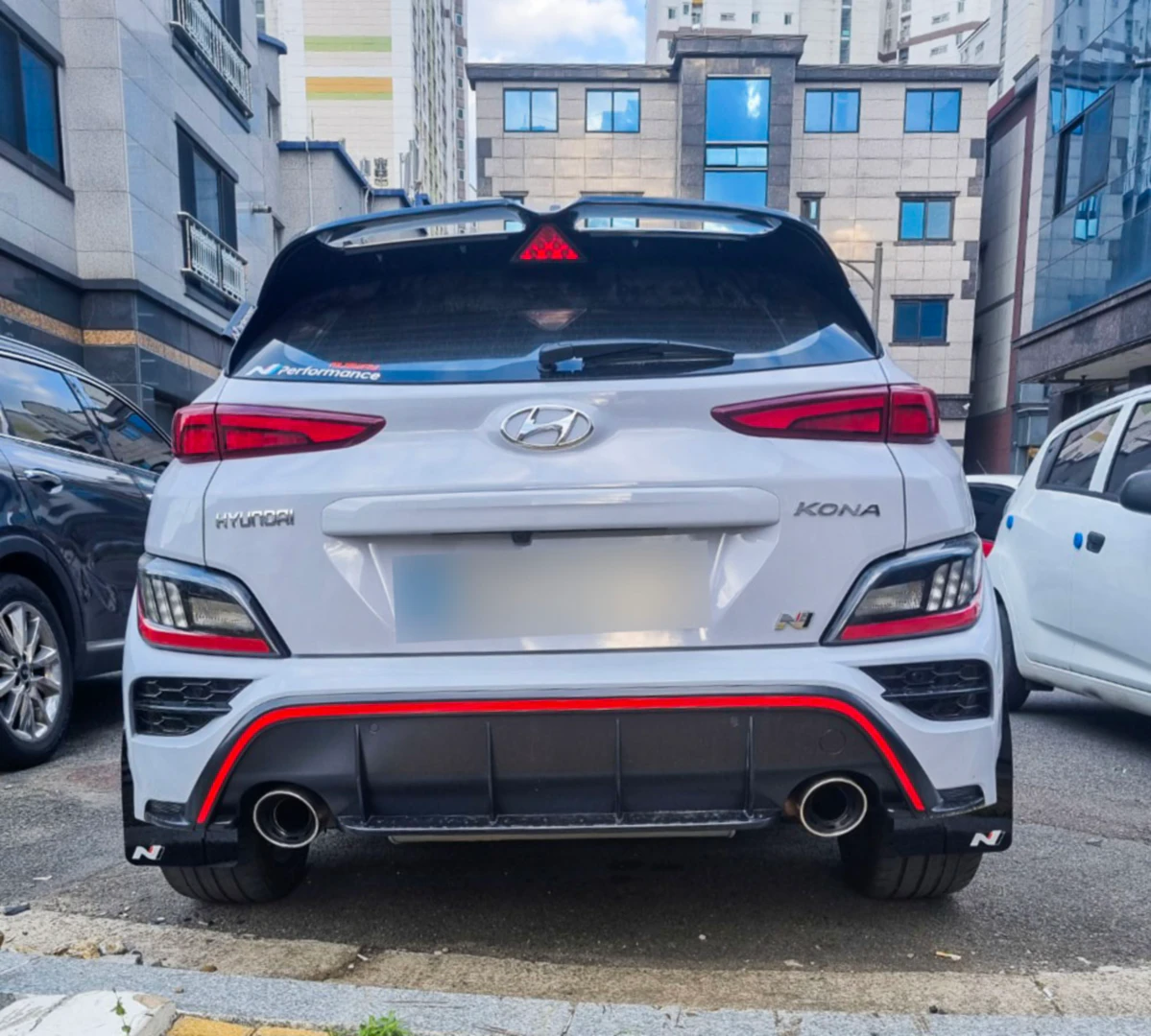 코나N 머드가드 장착! 양카가 되어보자!
