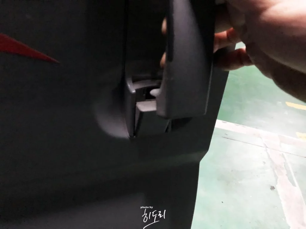 봉고3 더블캡 도어캐치 외캐치 교환 DIY